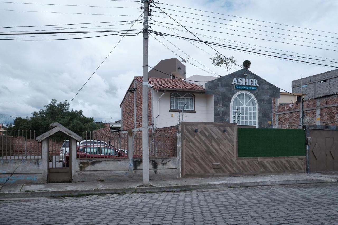 Hotel Asher Hospedaje Y Turismo Riobamba Exterior foto